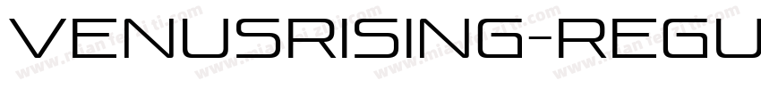 VenusRising-Regular字体转换