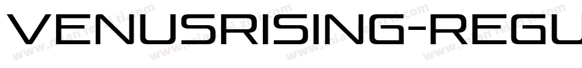 VenusRising-Regular字体转换