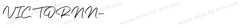 VICTORNN字体转换