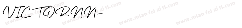 VICTORNN字体转换