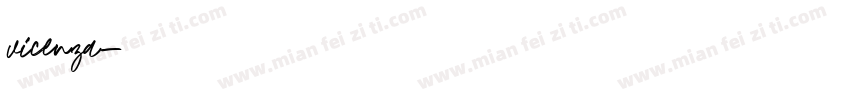 vicenza字体转换
