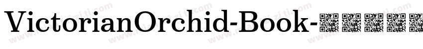 VictorianOrchid-Book字体转换