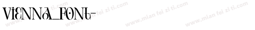Vienna_Font字体转换