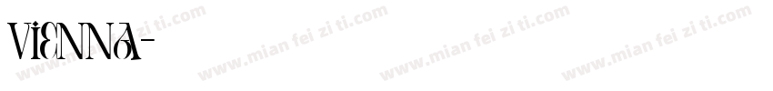 Vienna字体转换