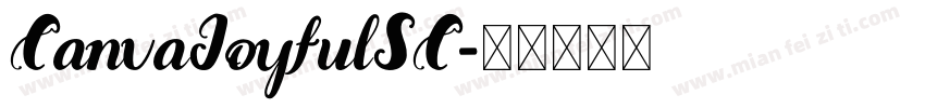 CanvaJoyfulSC字体转换