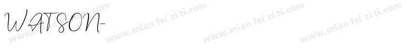 WATSON字体转换