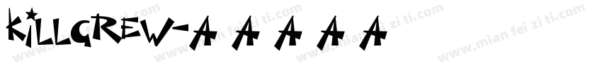 killgrew字体转换
