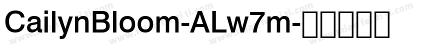 CailynBloom-ALw7m字体转换