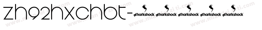 zh92hxchbt字体转换