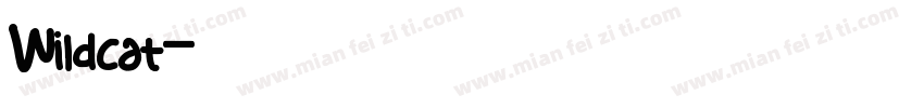 Wildcat字体转换