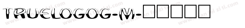 truelogog-m字体转换
