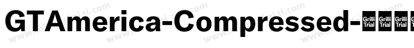 GTAmerica-Compressed字体转换