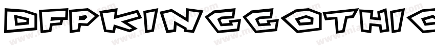 DFPKingGothicTC字体转换