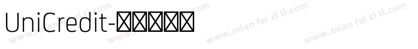 UniCredit字体转换