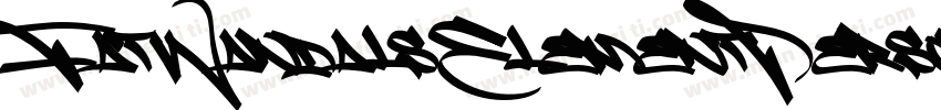 FatWandalsElementPersonal-yaWq字体转换