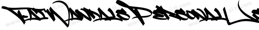 FatWandalsPersonalUse-9Vj7字体转换