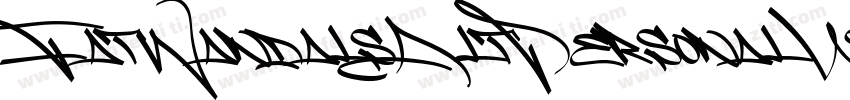 FatWandalsAltPersonalUse-6zVM字体转换