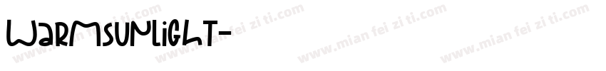 warmsunlight字体转换
