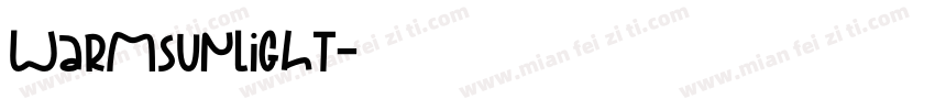 warmsunlight字体转换