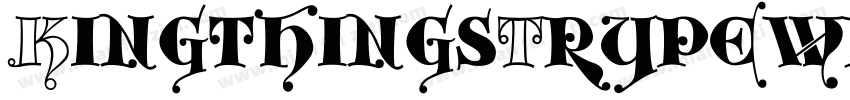 KingthingsTrypewriterPro字体转换