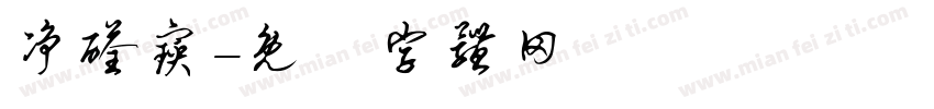 净醛宝字体转换