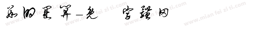 数的运算字体转换