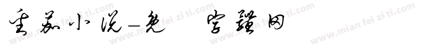 番茄小说字体转换