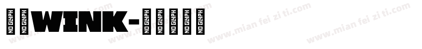笙のwink字体转换