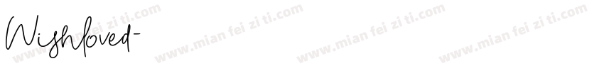 Wishloved字体转换