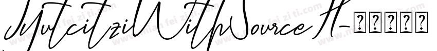 JyutcitziWithSourceH字体转换