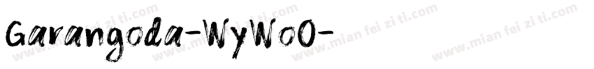 Garangoda-WyWoO字体转换