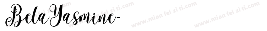 BelaYasmine字体转换