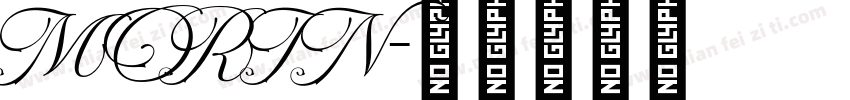 MORIN字体转换