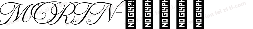 MORIN字体转换