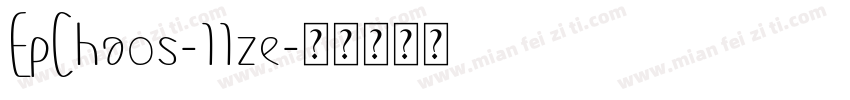 EpChaos-11ze字体转换