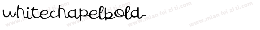 whitechapelbold字体转换