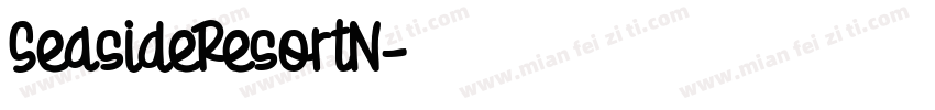SeasideResortN字体转换