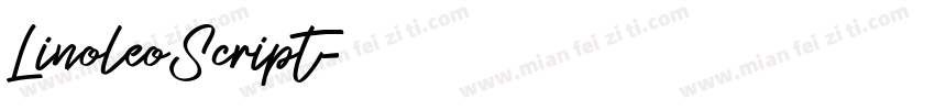 LinoleoScript字体转换