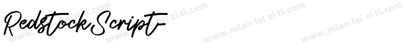 RedstockScript字体转换