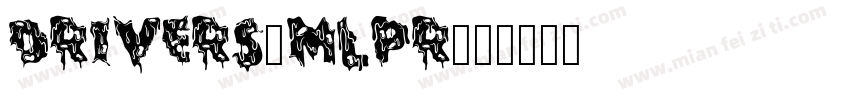 Drivers-MLpr字体转换