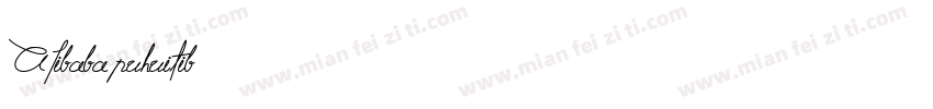 AIibabapuhuitib字体转换