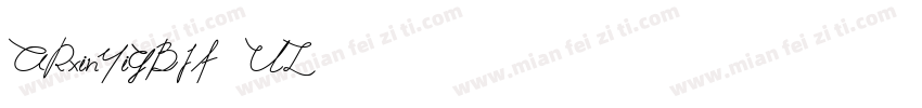 ARxinYiGBJF-UL字体转换