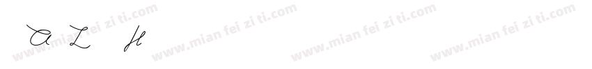 闽A2L16H字体转换