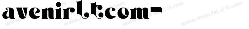 avenirltcom字体转换