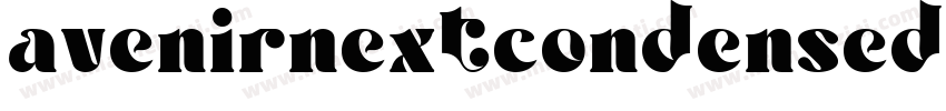 avenirnextcondensedo字体转换
