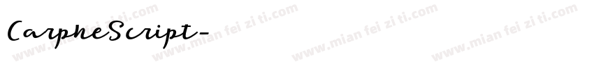 CarpheScript字体转换