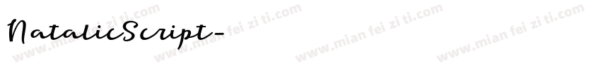 NatalicScript字体转换