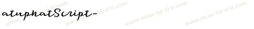 atuphatScript字体转换