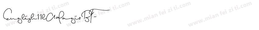 English11lAdagioBT字体转换