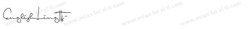 EnglishLingttf字体转换